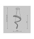 Krone Swirl Modern Pendant Ceiling Light Brass 3000K 3300lm Crystal Shade-7