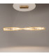 Krone Modern 100cm Bar Pendant Ceiling Light Brass 3000K 1900lm Crystal Shade-2