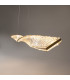 Krone Modern 120cm Bar Pendant Ceiling Light Brass 3000K 2600lm Crystal Shade-5