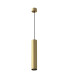 Artisan Slim Pendant Ceiling Light Matte Gold 1xGU10-1