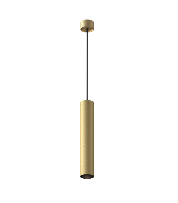 Artisan Slim Pendant Ceiling Light Matte Gold 1xGU10-1