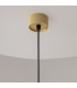 Artisan Slim Pendant Ceiling Light Matte Gold 1xGU10-6
