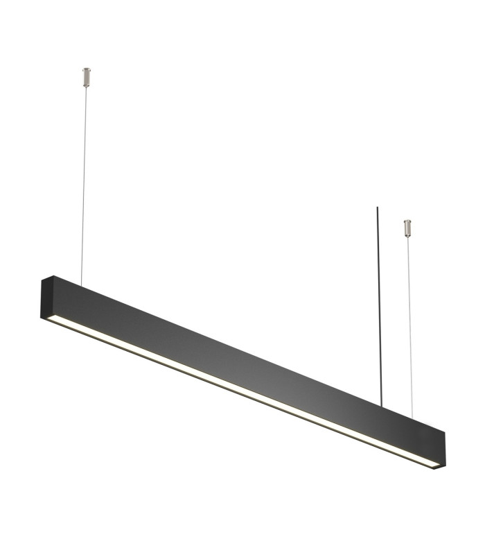 Basis Bar Pendant Ceiling Light Dimmable Black-1
