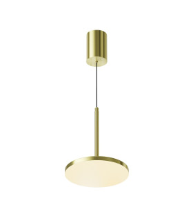Plato Pendant Ceiling Light Brass 3000K 760lm-1
