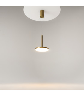 Plato Pendant Ceiling Light Brass 3000K 760lm-2