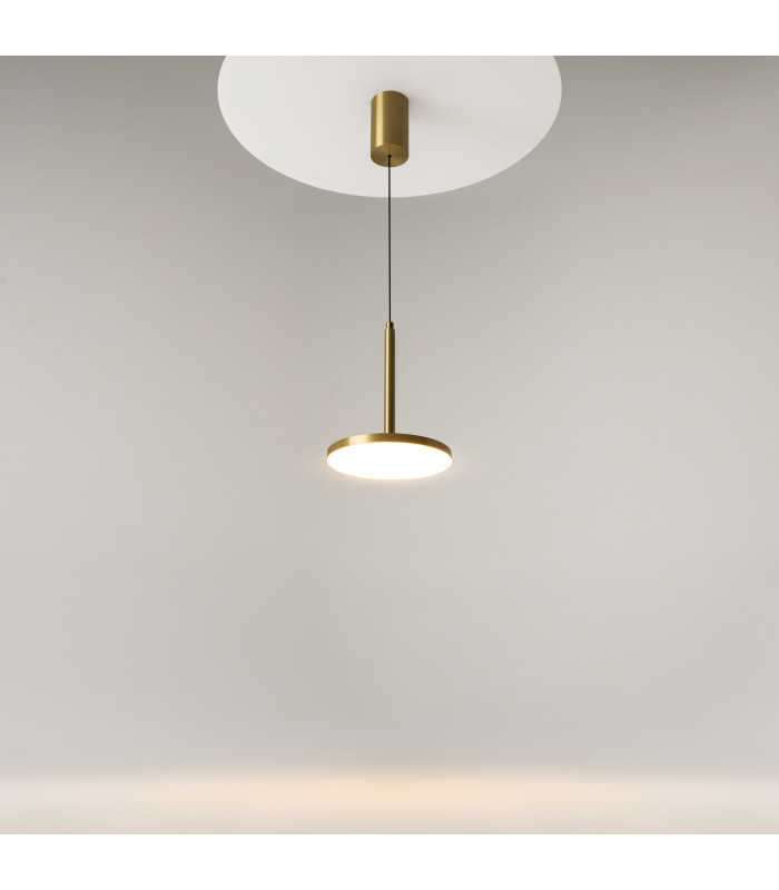 Plato Pendant Ceiling Light Brass 3000K 760lm-2