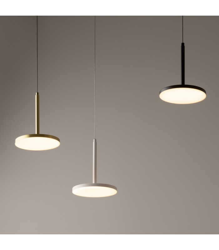 Plato Pendant Ceiling Light Brass 3000K 760lm-4