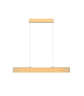 Step Bar Pendant Ceiling Light Gold 3000K 1100lm-1