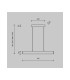 Step Bar Pendant Ceiling Light Black 4000K 800lm-2