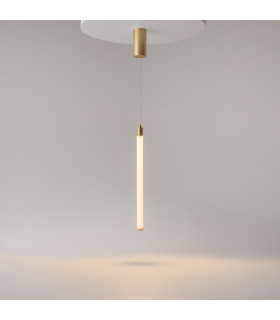 Ray Slim Pendant Ceiling Light Gold 3000K 1000lm-2