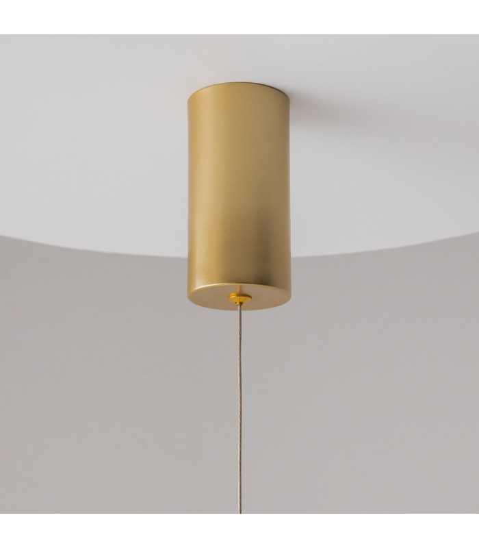 Ray Slim Pendant Ceiling Light Gold 3000K 1000lm-4