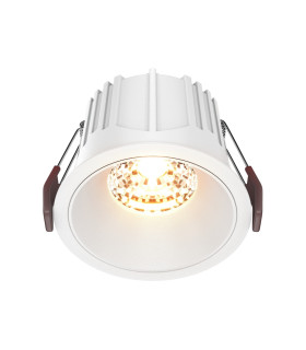 Alfa Led Round Recessed Downlight White 2700K 750lm-1