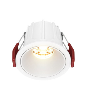 Alfa Led Round Recessed Downlight White 2700K 500lm-1