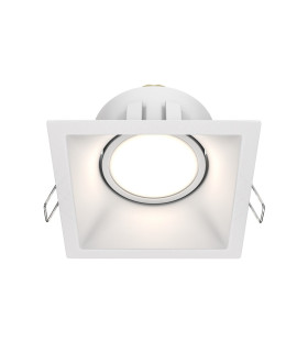 Dot Square Recessed Downlight White 1xGU10-1