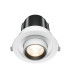 Hidden Round Recessed Downlight White 3000K 780lm-1