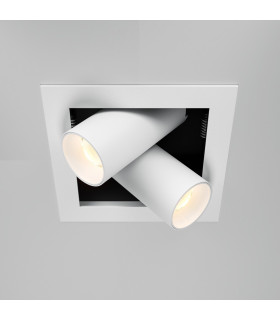Magnum Twin Recessed Downlight White 3000K 1250lm-1