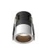 Minor Round Recessed Downlight Black And White 3000K 230lm-1
