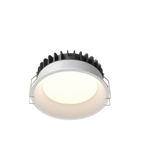 Okno 12cm Round Recessed Downlight White IP44-1