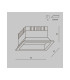 Okno Recessed Downlight White 3000-4000-6000K IP44-3
