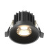 Round Recessed Downlight Black 3000K 840lm-1