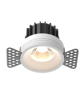 Round Trimless Recessed Downlight White 3000K 920lm-1