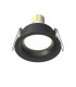 Slim Outdoor Recessed Downlight Black IP65 1xGU10-1