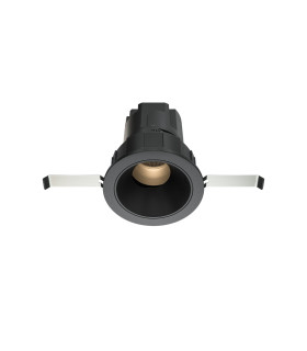Wise Recessed Downlight Black 3000K 390lm-1