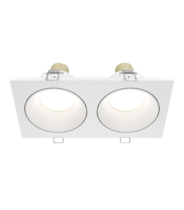 Zoom Outdoor Recessed Downlight White IP65 2xGU10-1