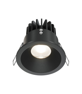Zoom Outdoor Recessed Downlight Dimmable Black 4000K 930lm IP65-1