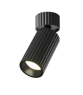 Calipso Adjustable Surface Mounted Downlight Black 1xGU10-1