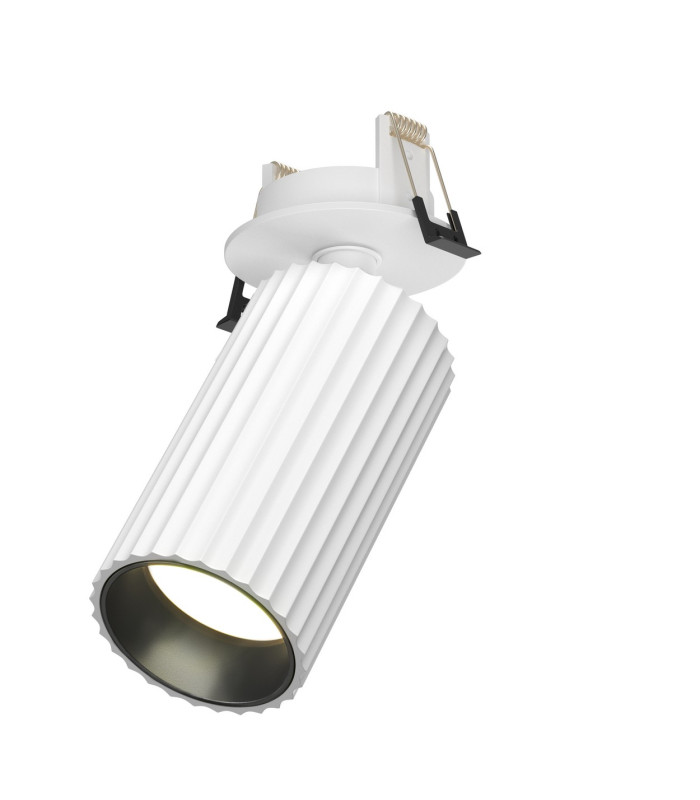 Calipso Recessed Adjustable Recessed Downlight White 1xGU10-1