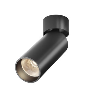 Focus Led Single Spotlight Dimmable Black 3000K 900lm-1