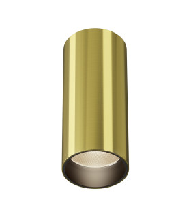 Focus Led Surface Mounted Downlight Brass 3000K 900lm-1