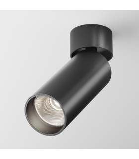 Focus Led Single Spotlight Dimmable Black 4000K 900lm-1