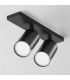 Focus S Twin Ceiling Spotlight Black 2xGU10-1