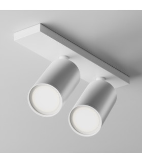 Focus S Twin Ceiling Spotlight White 2xGU10-1