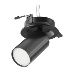 Focus S Recessed Downlight Black 1xGU10-1