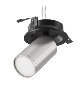 Focus S Recessed Downlight Black Silver 1xGU10-1