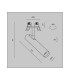Focus T Recessed Downlight Brass 3000K 340lm-3