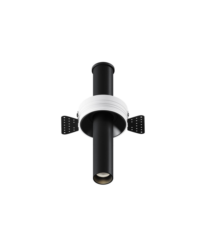 Focus T 20cm Trimless Recessed Downlight Black 3000K 460lm-1
