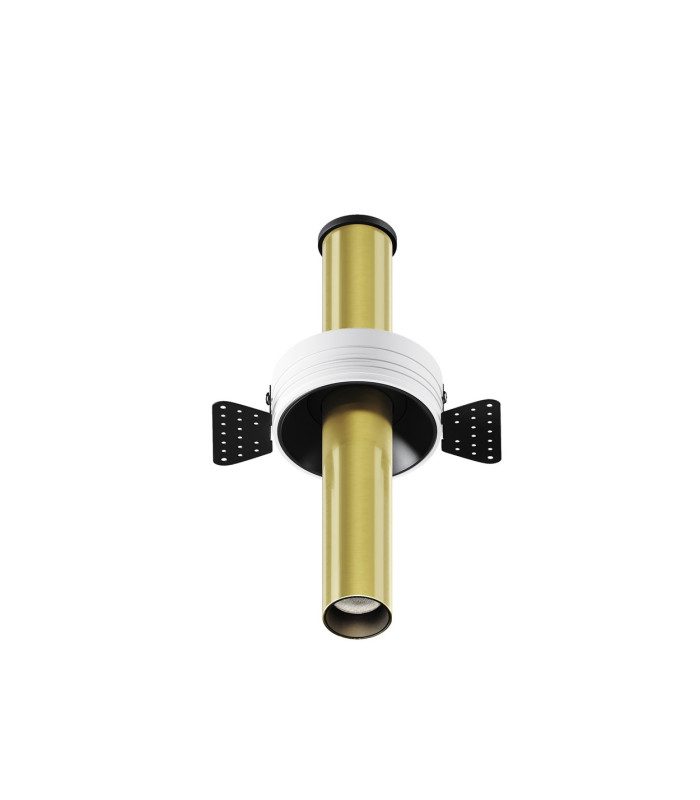 Focus T 20cm Trimless Recessed Downlight Brass 3000K 460lm-1