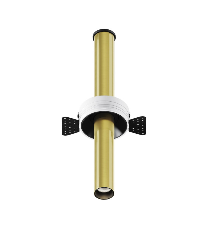 Focus T 30cm Trimless Recessed Downlight Brass 3000K 460lm-1