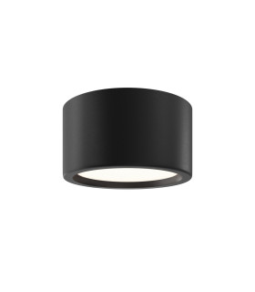 Hydra Surface Mounted Downlight Black 3000K 1390lm IP44-1