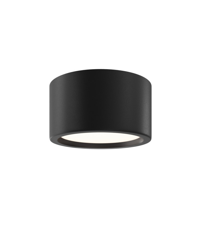 Hydra Surface Mounted Downlight Black 3000K 1390lm IP44-1