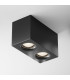 Slim Surface Mounted Downlight Black 2xGU10-1