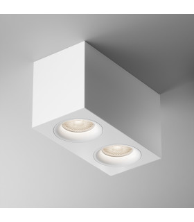 Slim Surface Mounted Downlight White 2xGU10-1