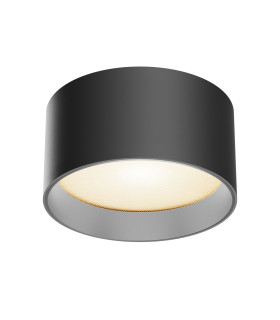 Vega Surface Mounted Downlight Black 3000K 1020lm-1