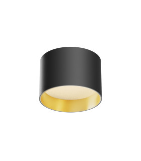 Vega Surface Mounted Downlight Black And Matte Gold 3000K 580lm-1