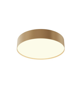 Zon Flush Ceiling Light Matte Gold 3000K 2220lm-1
