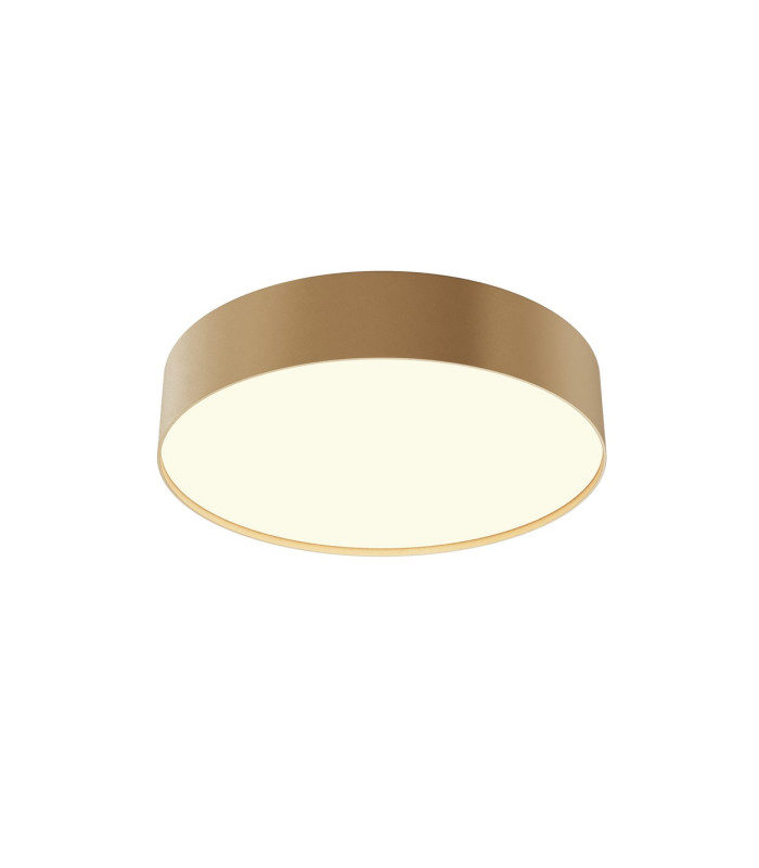 Zon Flush Ceiling Light Matte Gold 3000K 2220lm-1